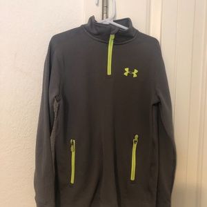 Under Armour Boys’ 1/4 Zip Light Sweatshirt